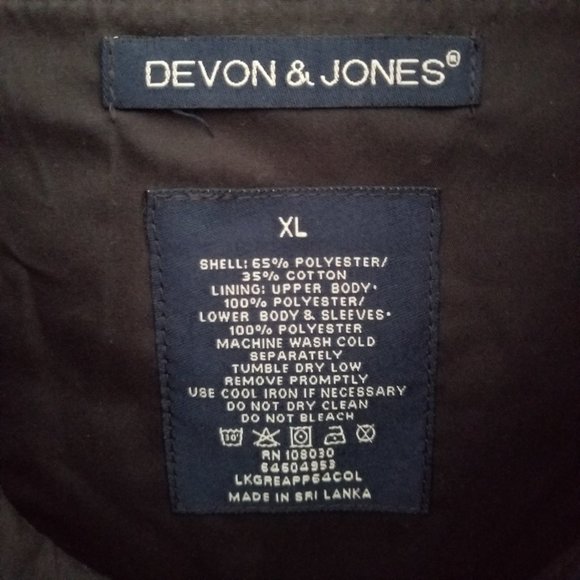 Like NEW Men’s Jacket Windbreaker Full Zip Vented Back Size XL - Picture 3 of 6